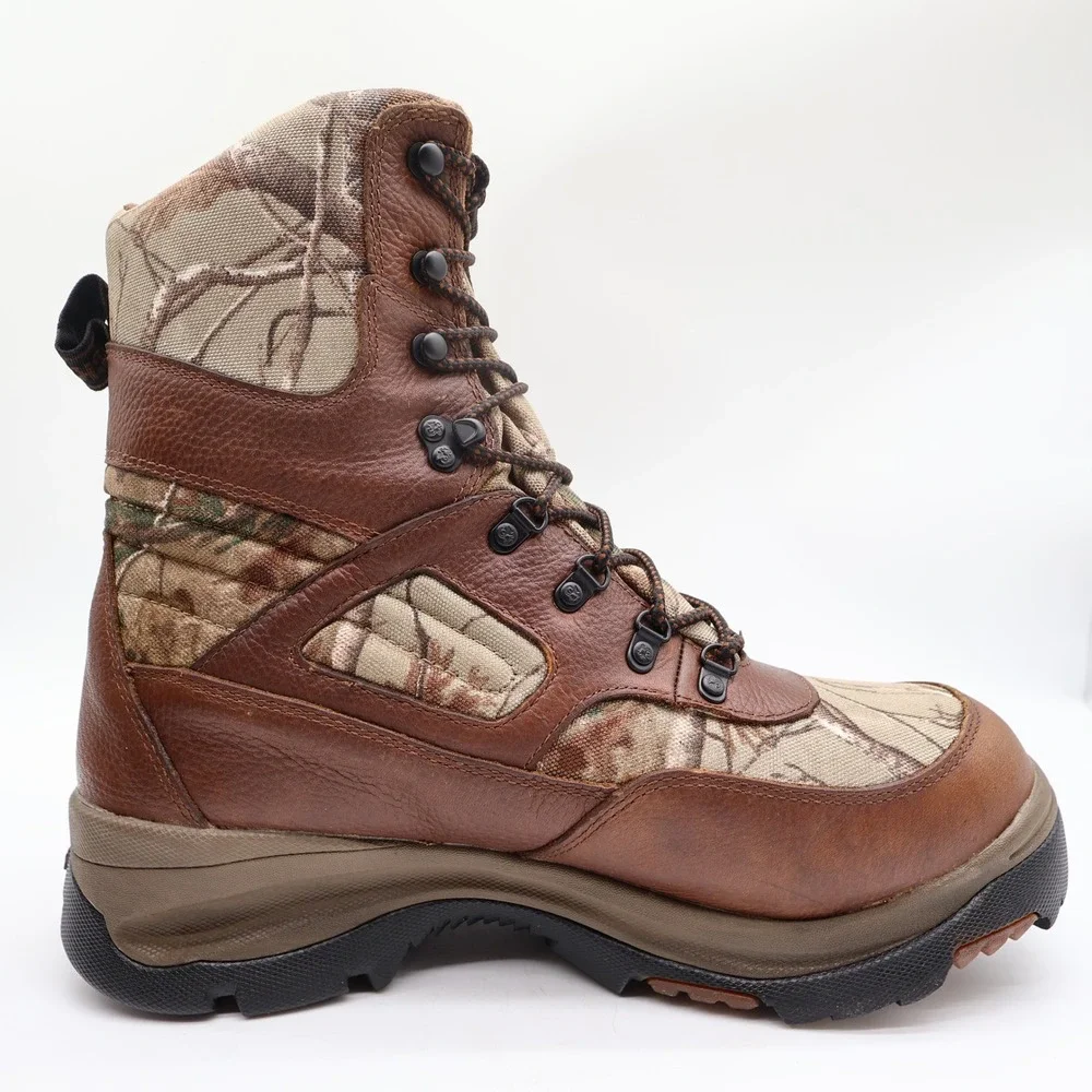 Rocky ErgoTuff Hunting Boots Mens 10.5M Camo Waterproof Insulated NIB